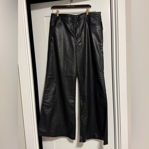 Women’s Kut from the Kloth,Black Wide-Leg Pants. Size 16